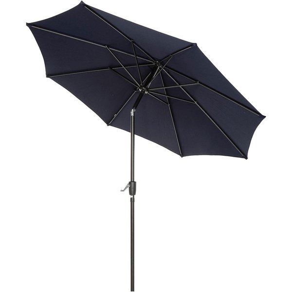 Global Industrial 8-1/2'H Outdoor Umbrella, Olefin, Navy Blue 695328